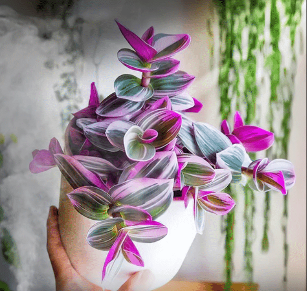 Tradescantia bubblegum plant