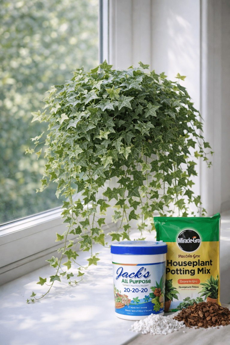 Best soil and fertilizer for English ivy