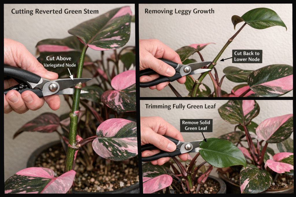 Why Is My Pink Princess Philodendron Losing Variegation (& how to bring it  back) - Houseplants Nook